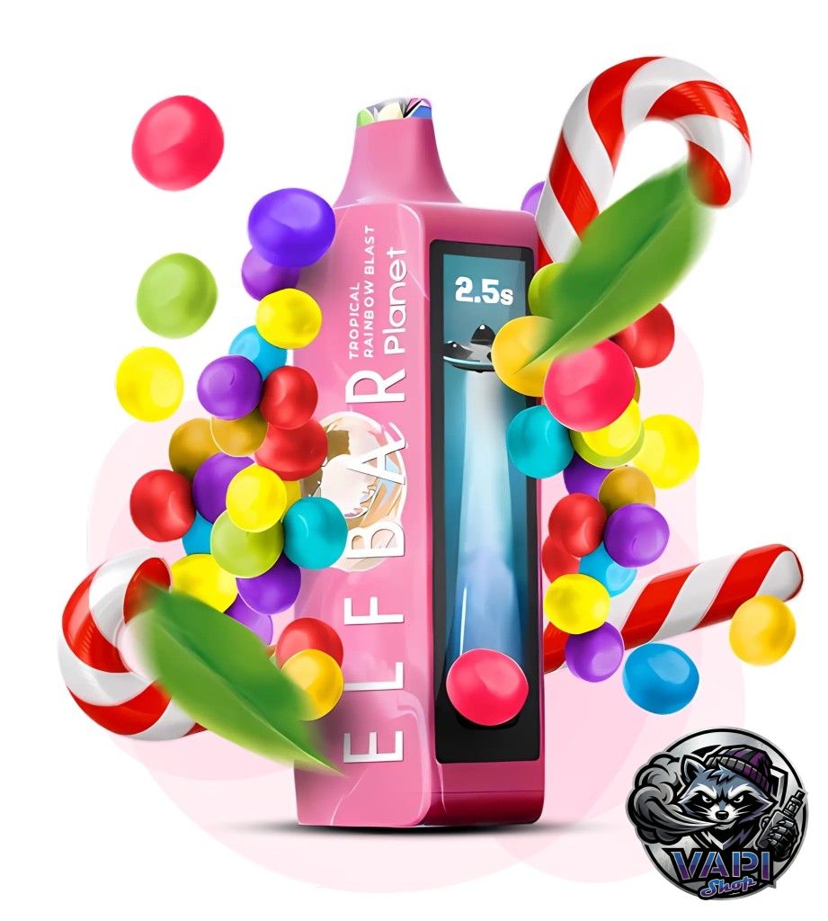 Elf Bar Planet 25000 - Tropical Rainbow Blast 5% Elf Bar Planet 25000 - Tropical Rainbow Blast 5%