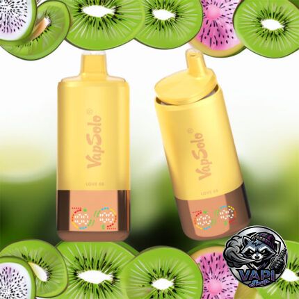VapSolo Triple 60000 - Kiwi Passion Fruit & Love66 & Vanilla 5%