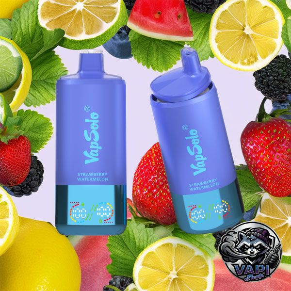 VapSolo Triple 60000 - Lemon Lime & Strawberry Watermelon & Blueberry Ice 5% VapSolo Triple 60000 - Lemon Lime & Strawberry Watermelon & Blueberry Ice 5%