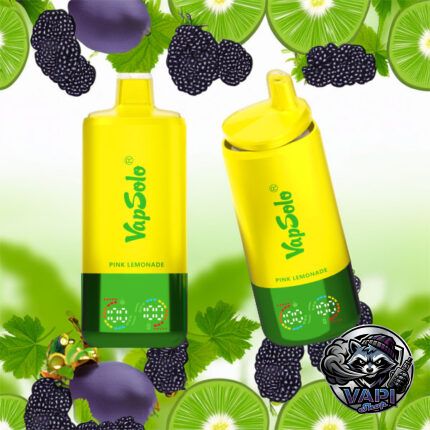 VapSolo Triple 60000 - Blackcurrant Ice & Pink Lemonade & Kiwi Passionfruit Guava 5%