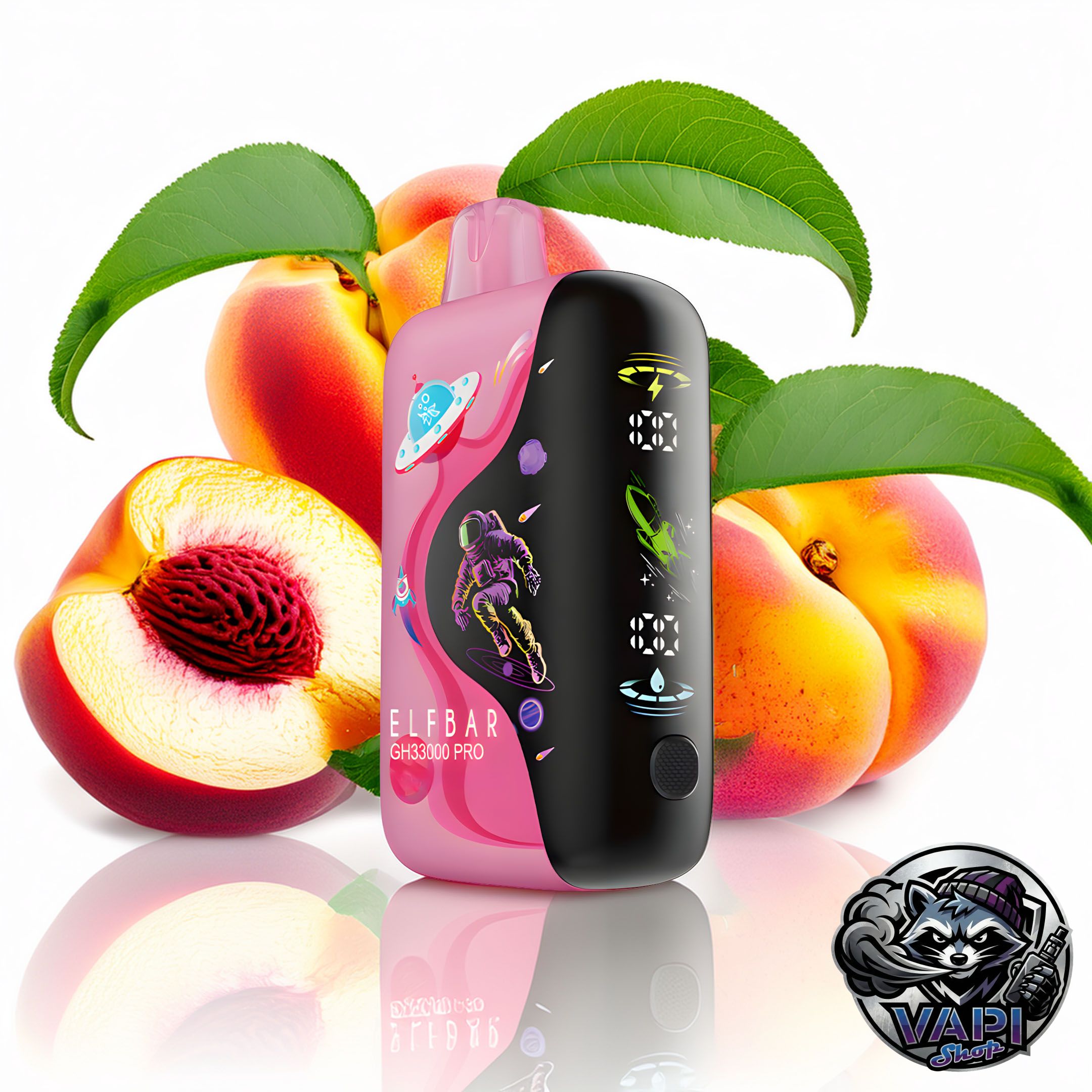 elf_bar_gh33000_pro_juice_peach_5 Elf Bar GH33000 Pro - Juice Peach 5%