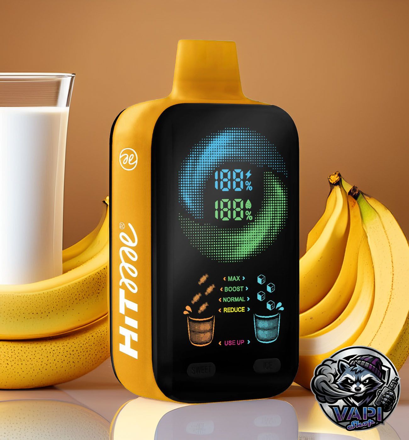 hitme-hitec-25000-banana-milk-5 Hitme Hitec 25000 - Banana Milk 5%