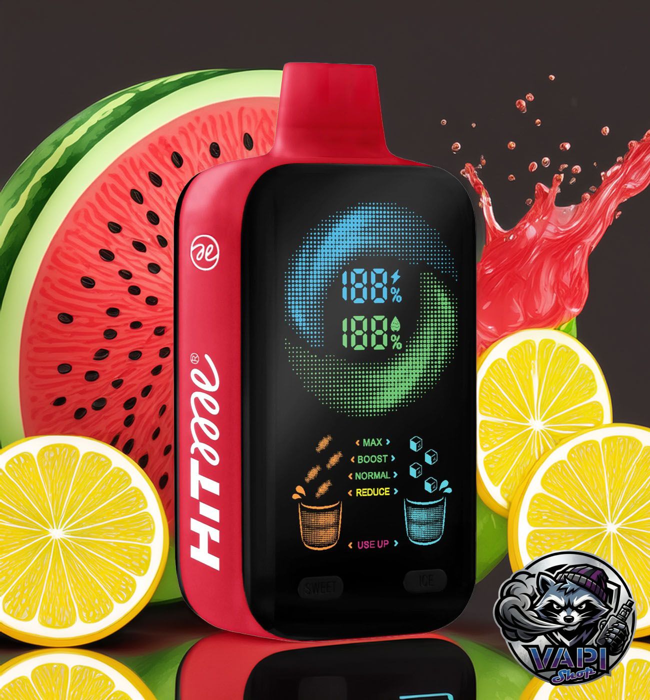 hitme-hitec-25000-watermelon-lemon-5 Hitme Hitec 25000 - Watermelon Lemon 5%