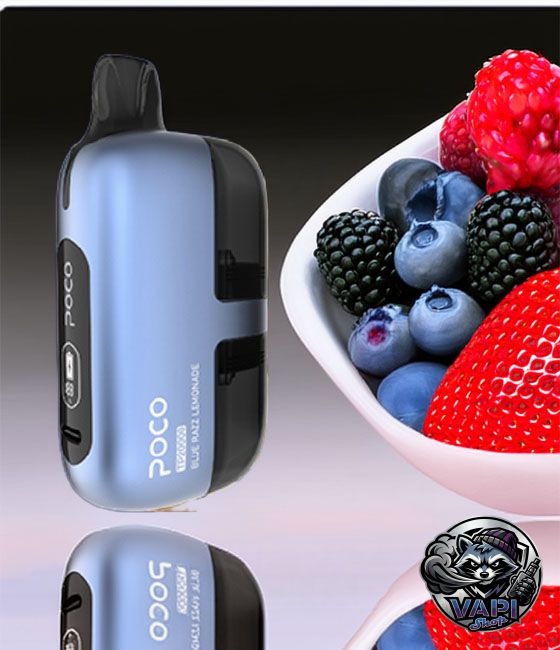 Poco TP 20000 – Blue Razz Lemonade 2%