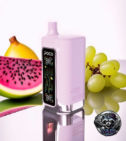 Poco FR 80000 – Strawberry Grape & Apple Peach & Strawberry Watermelon & Blackice Dragon Fruit Strawberry 5%