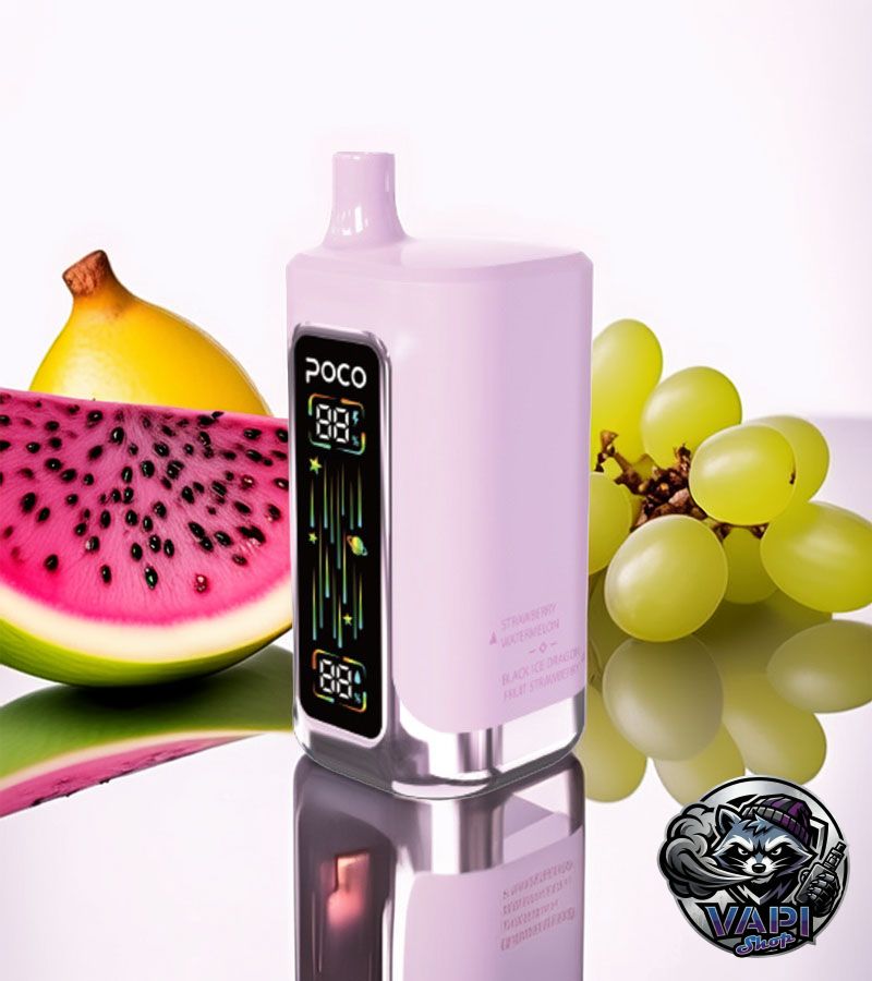POCO-FR80000-Strawberry Grape–Apple Peach–Strawberry Watermelon–Blackice Dragon Fruit Strawberry Poco FR 80000 – Strawberry Grape & Apple Peach & Strawberry Watermelon & Blackice Dragon Fruit Strawberry 5%