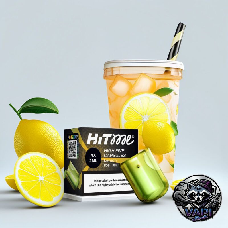 Hitme High Five Capsules – Lemon Ice Tea 2%