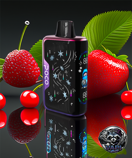 poco-snowman-strawberry-raspberry-cherry